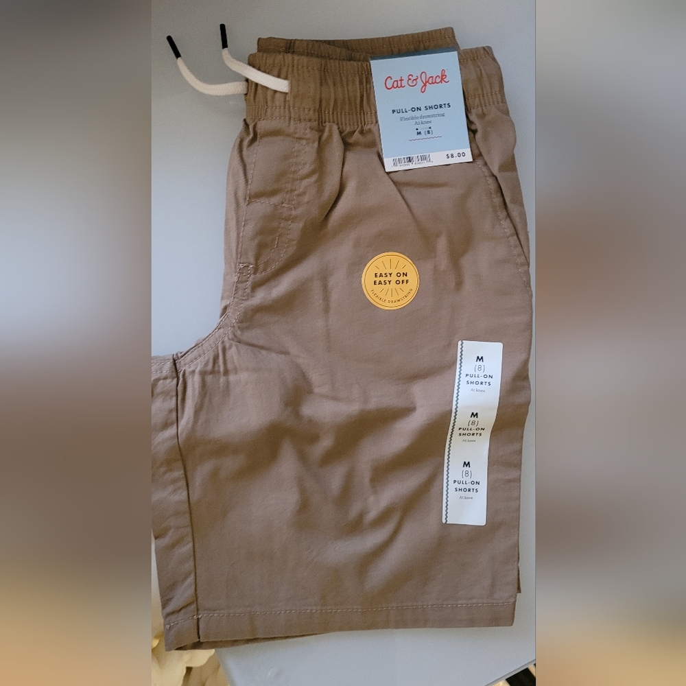 Boys khaki shorts